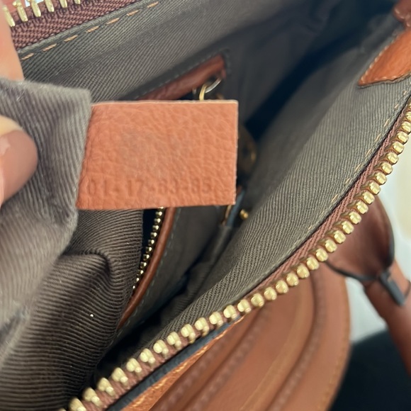 Chloe Marcie medium zip leather satchel - Picture 10 of 12